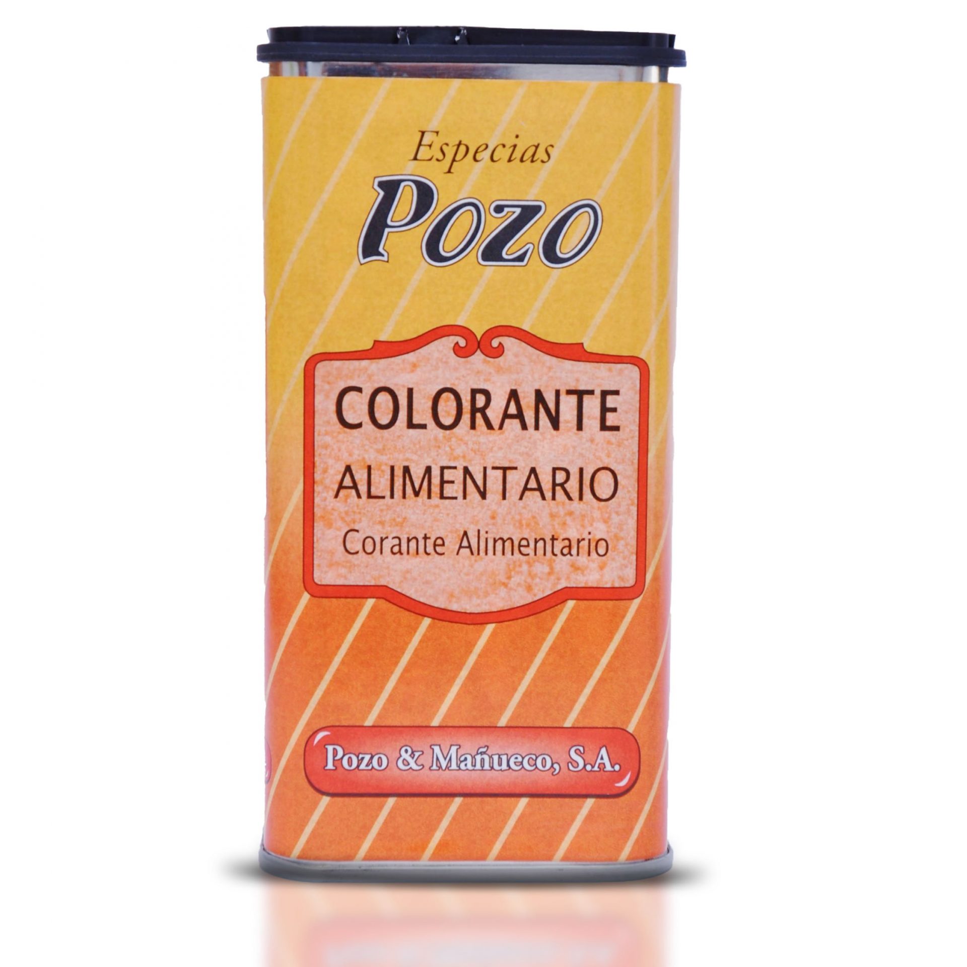 POZO ESPECIAS Colorante Alimentario En Polvo Lata Con Dosificador 150gr