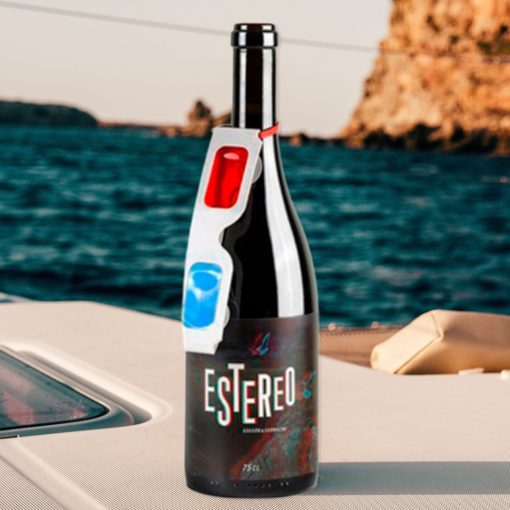 BODEGAS CANOPY SL Vino Tinto Estereo 2019 Variedad Syrah Espadeiro Pack x 3 Botellas 75 cl 05