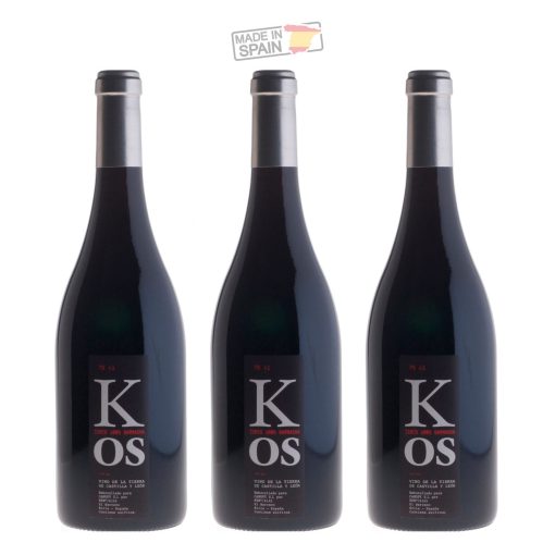 BODEGAS CANOPY SL Vino Tinto KAOS 2015 Pack x 3 Botellas 75 cl 08