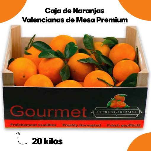 SAT CASABLANCA DE OLIVA Caja de Naranjas mesa premium 20 Kgs iecoo St 003