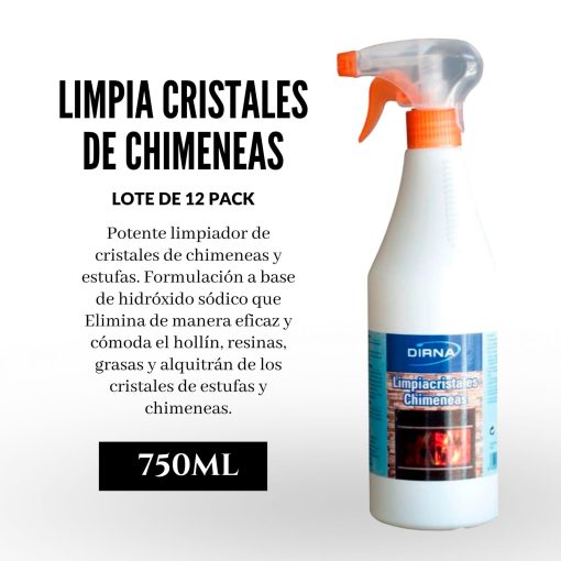 DIRNA LimpiaCristales 750ml 12PACK Iecooperative Lu 002