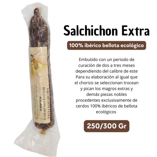 JAMONECOIBERICO SalchichonExtra 250a300Gr Lu 0 3
