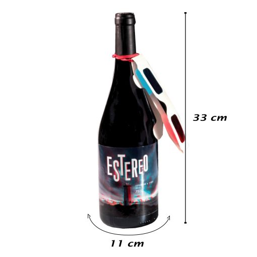 BODEGAS CANOPY SL Vino Tinto Estereo 2019 Variedad Syrah Espadeiro Pack x 3 Botellas 75 cl 09 1662575347