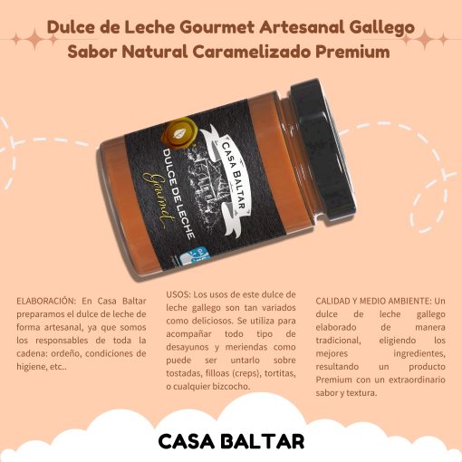 CASA BALTAR Dulce de Leche Gourmet 370 Gr st 14 1665666266