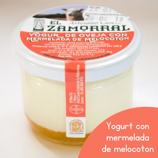 ElZamorral YogurtDeMelocoton 230Gr LU 001 1666368811