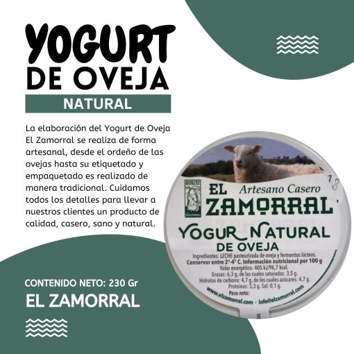 ElZamorral YogurtNatural 230Gr LU 00 3 1666371312