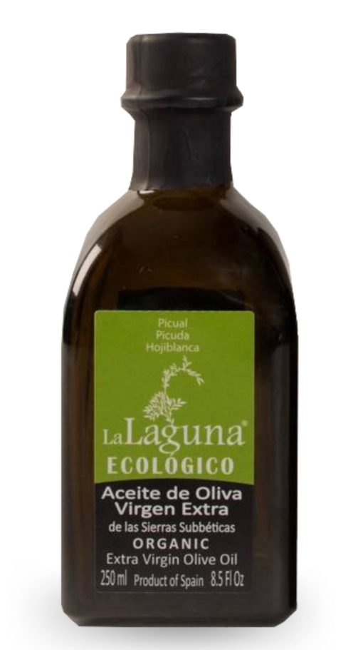 Aceite de Oliva Virgen Extra Frasca Cristal 250 ML LA LAGUNA, Ecológico