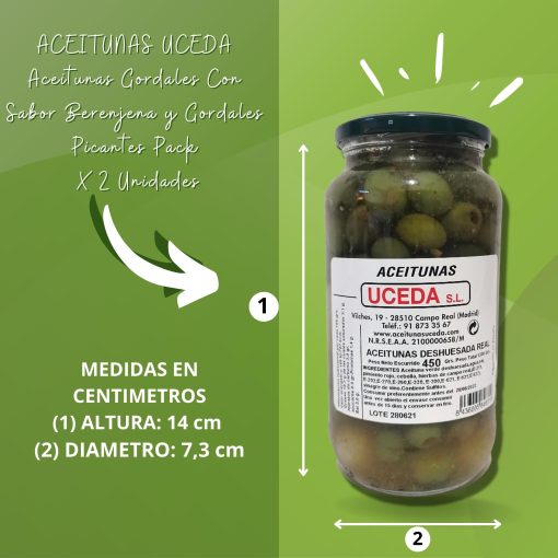 aceitunas Gordales con Berenjena Gordales Picantes pack03 ST 06 1 1666815488