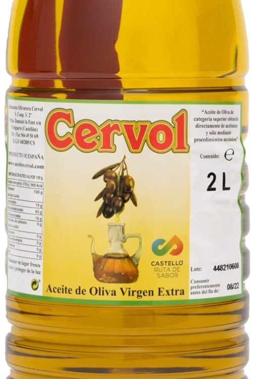 CERVOL Aceite Oliva Virgen Extra Coupage Virgen Extra 2L st 02 1668710826