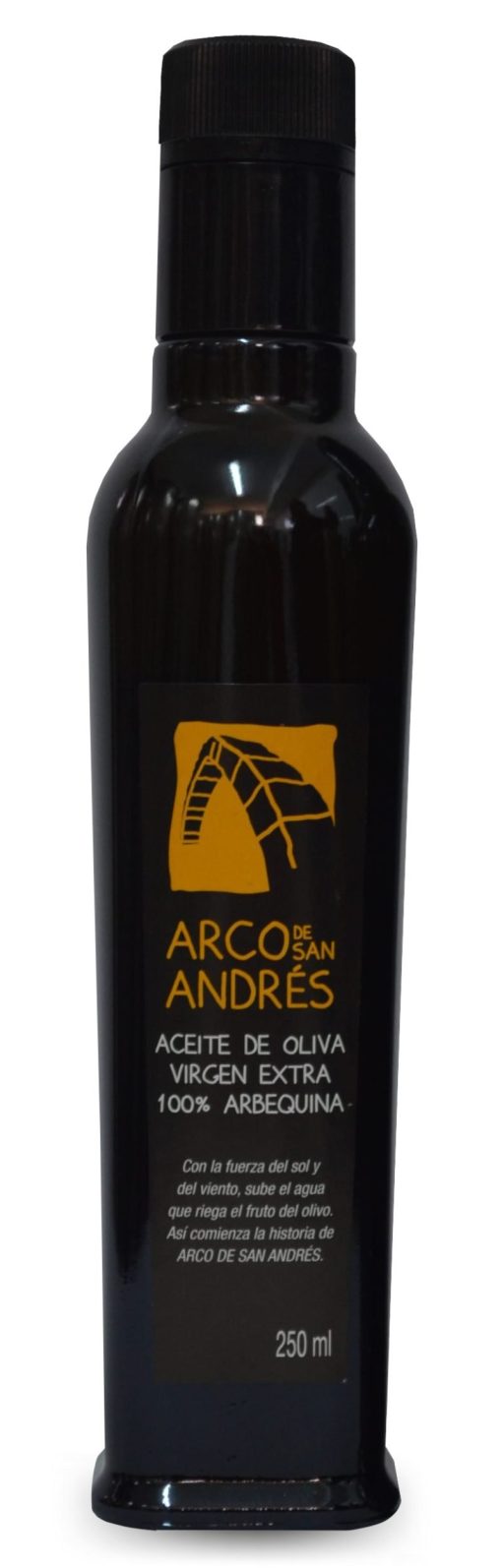 ArcoDeSanAndres AOVE Arbequino Botella 250ml LU 001 1671630846