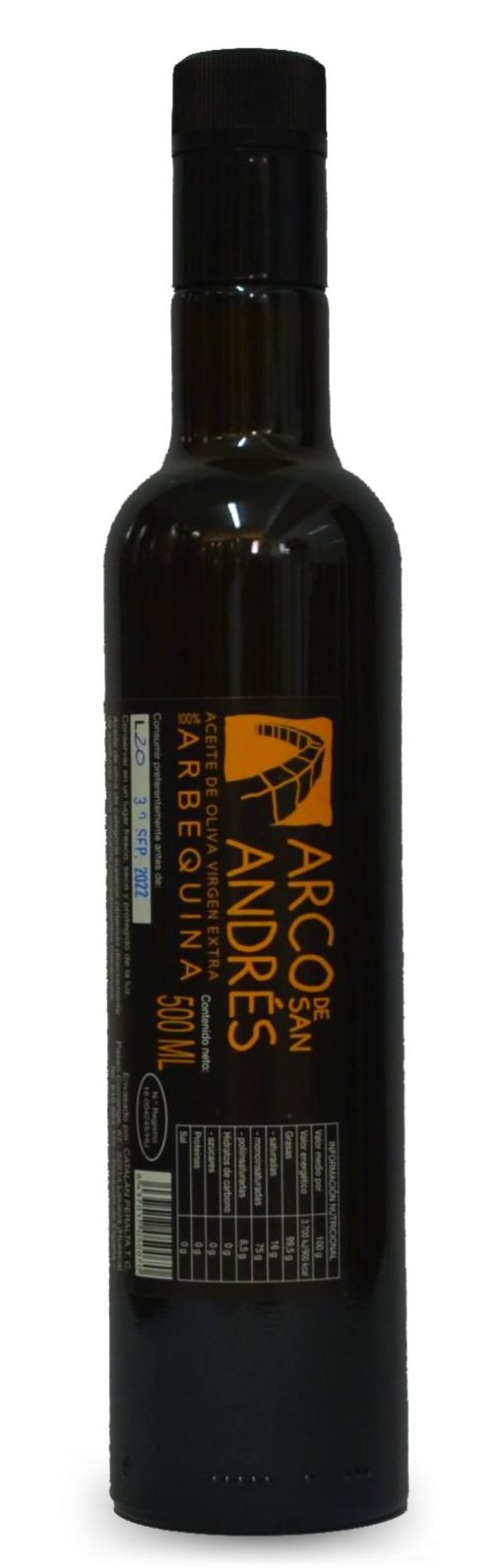 ArcoDeSanAndres AOVE Arbequino Botella 500ml LU 001 1671622386