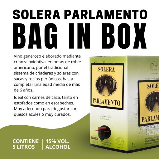 BodegasSanAcacio SoleraParlamento BagInBox 5Lts Lu 004 1670008867