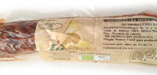 Chorizo extra bellota ECOIBERICOS ST 02 1671472446
