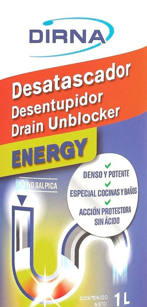 DIRNA DesatascadorLiquidoEnergyObstrucciones 1lt 2PACK st 13 1671651127